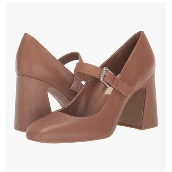 Dolce Vita Women's Lakota Mary Jane Caramel Heels Size 8.5 - Picture 2 of 11